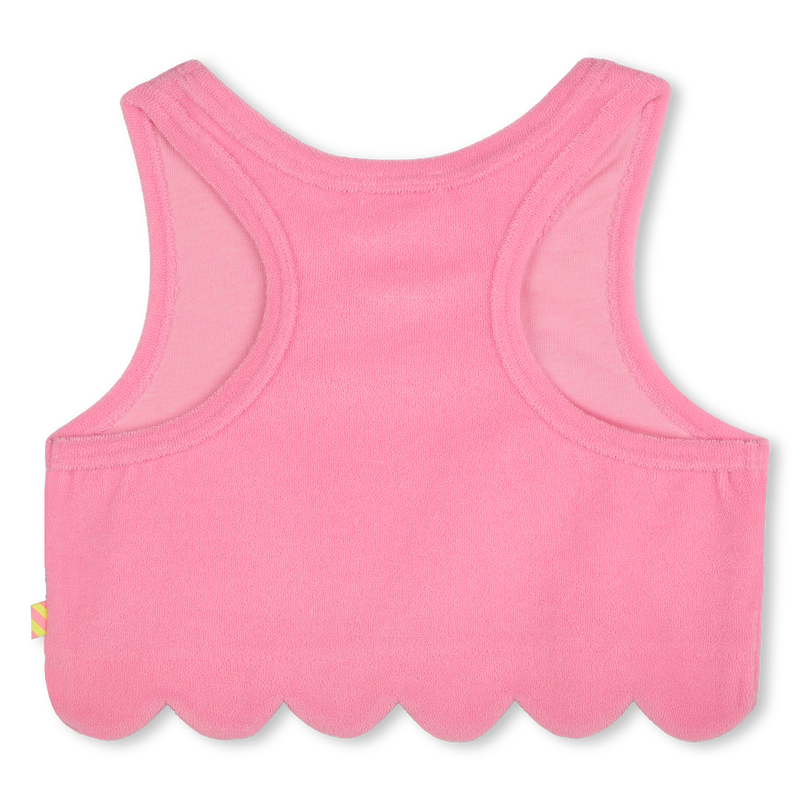 Terry cloth tank top BILLIEBLUSH 
                        GIRL