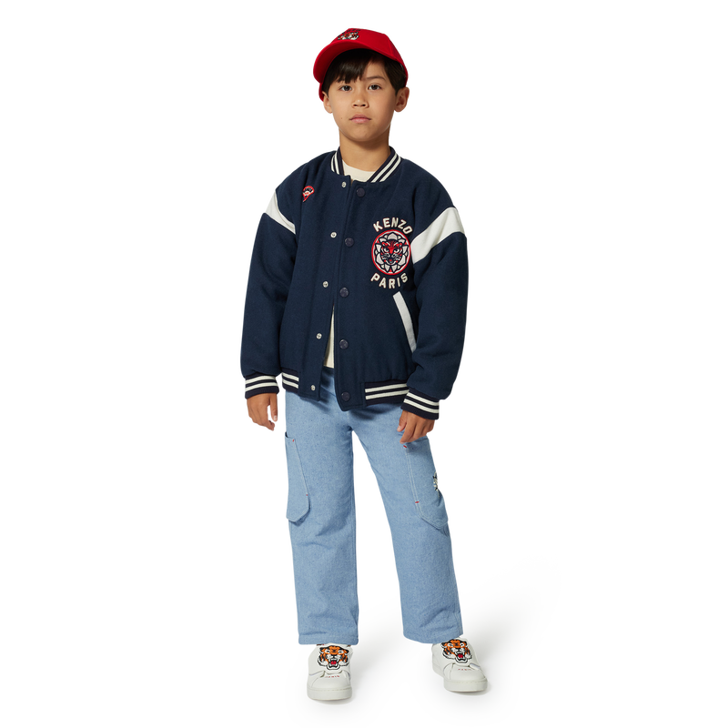 Cotton trousers with pockets KENZO KIDS 
                        BOY