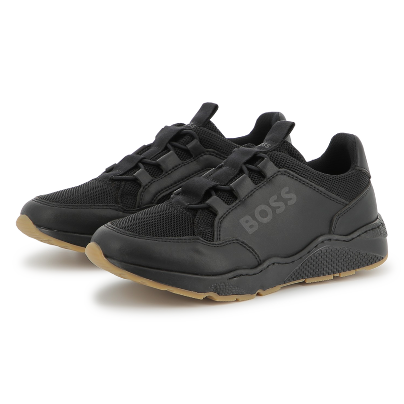 Lace-Up Elasticated Sneakers BOSS 
                        BOY