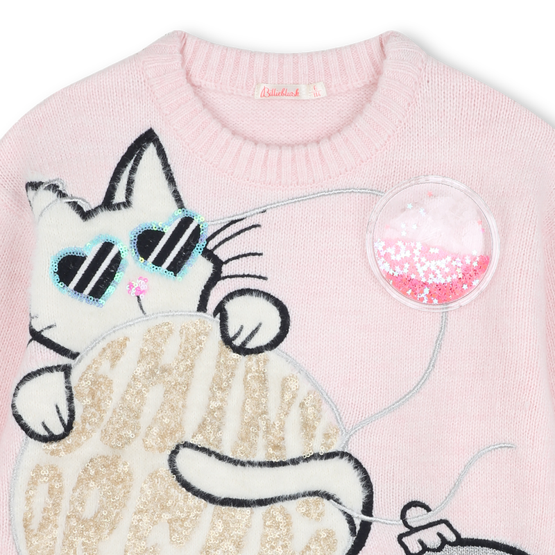 Knitted Christmas sweater BILLIEBLUSH 
                    GIRL
