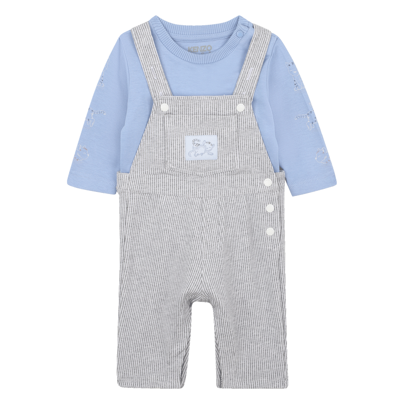T-shirt + overalls set KENZO KIDS 
                    BOY