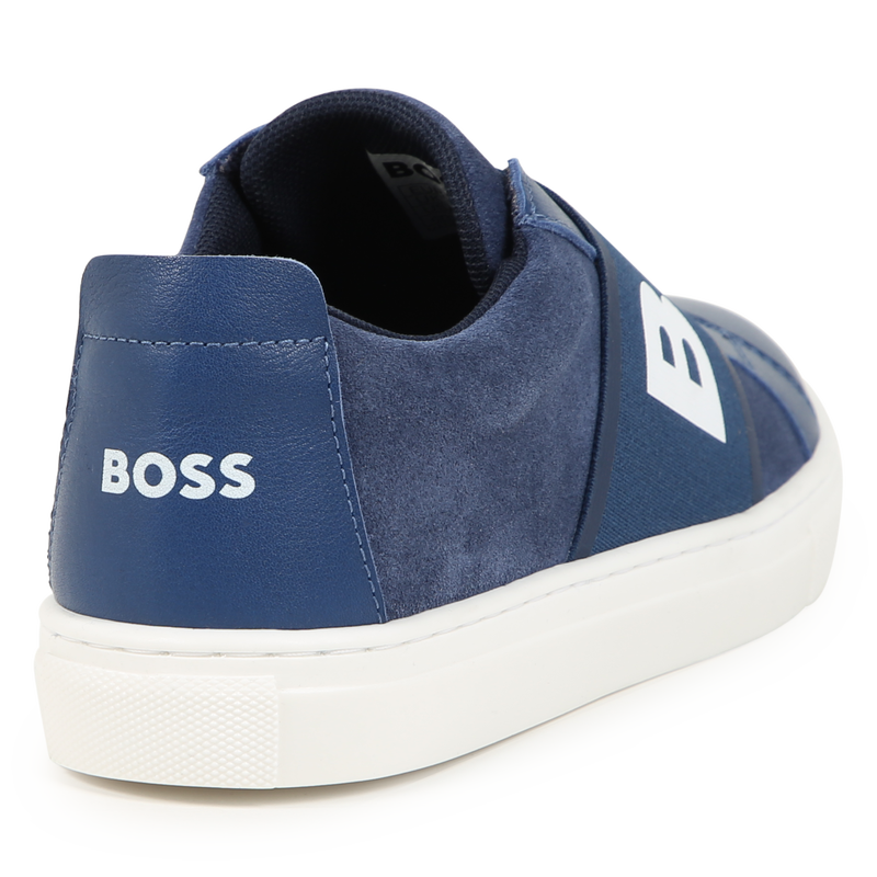 Leather Slip-On Sneakers BOSS 
                    BOY