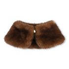 Fuzzy fleece collar CHLOE 
                    GIRL