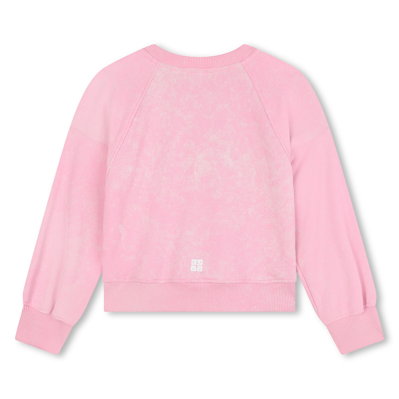 Cotton Jersey Sweatshirt GIVENCHY 
                    GIRL
