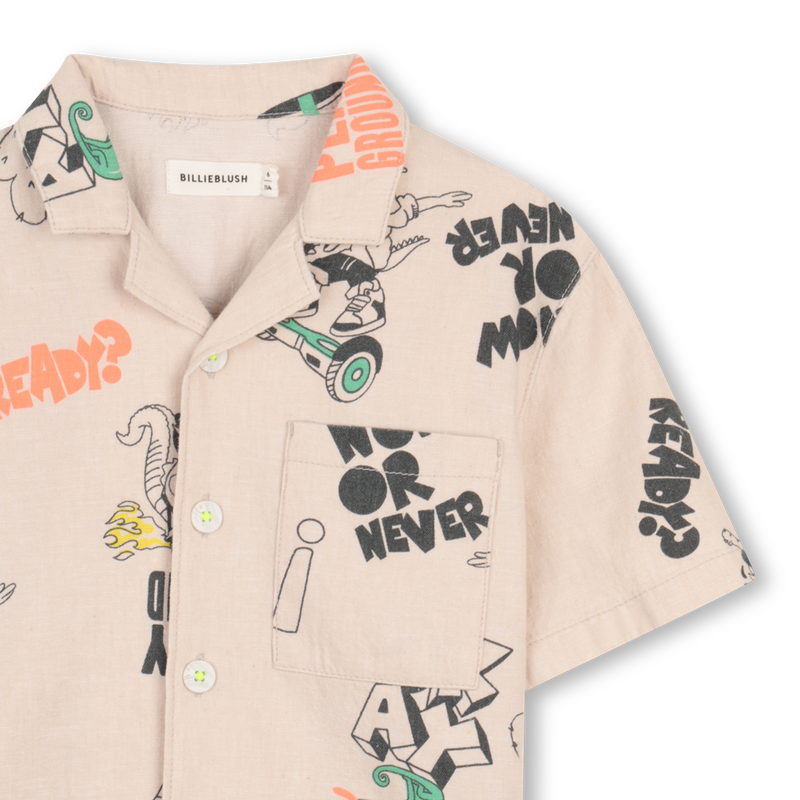 Short-Sleeved Shirt BILLIEBLUSH 
                        BOY