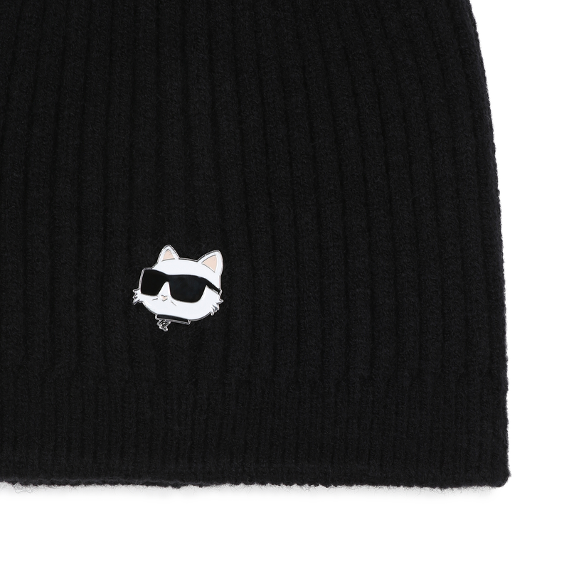 Knitted beanie KARL LAGERFELD KIDS 
                        GIRL