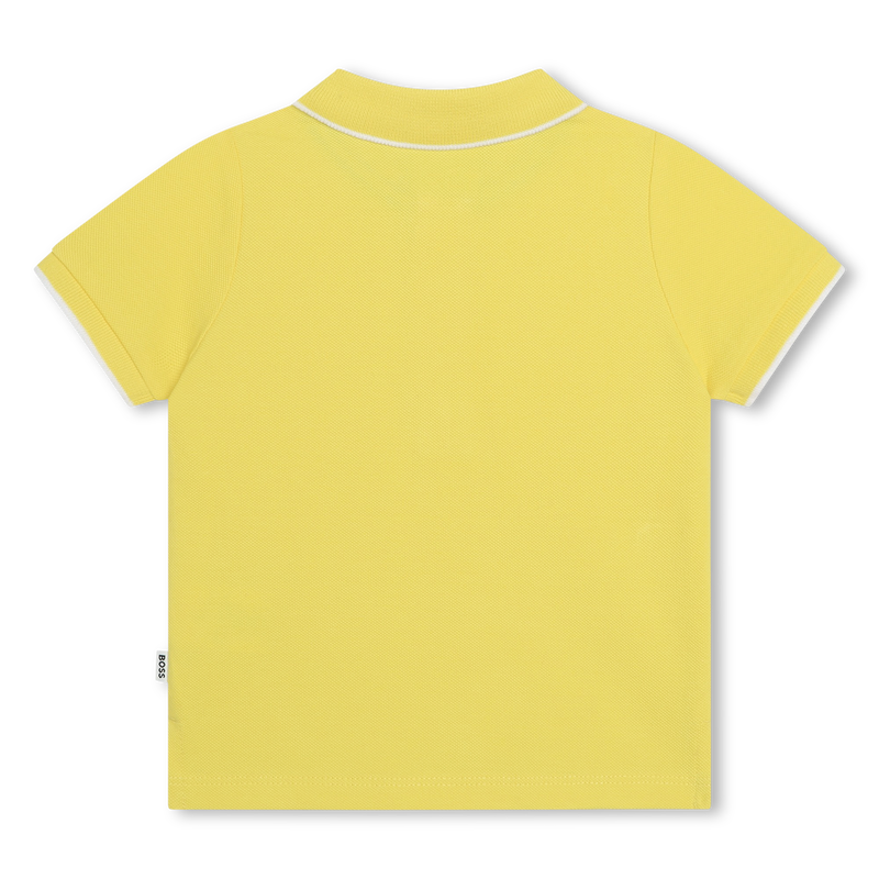 Short-sleeved cotton polo BOSS 
                    BOY