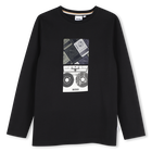 Long sleeve t-shirt, BLACK, hi-res