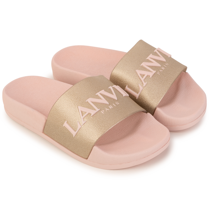 Swim slippers with strap