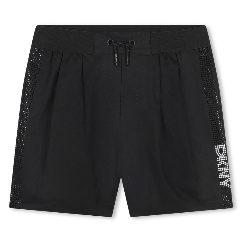 Diamanté Cotton Shorts DKNY 
                    GIRL