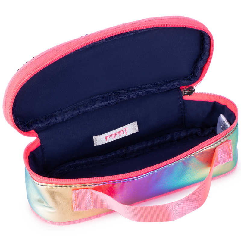 BILLIEBLUSH Reversible sequin pencil case