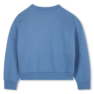 Unbrushed fleece sweatshirt KENZO KIDS GIRL