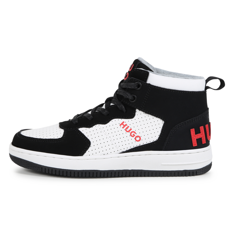 High-Top Lace-Up Sneakers HUGO 
                    BOY