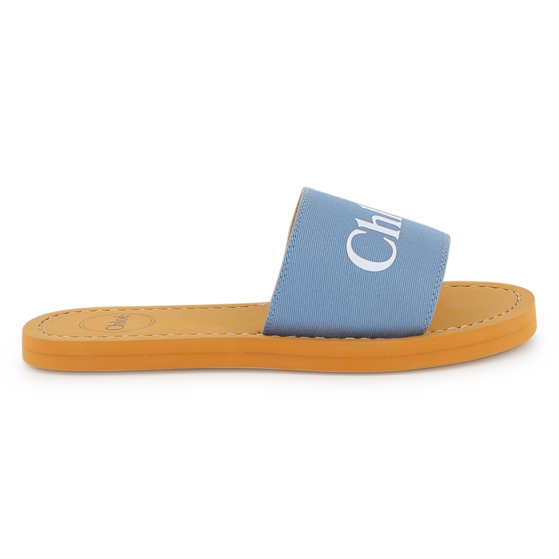 Sheepskin Leather Slides CHLOE 
                        GIRL