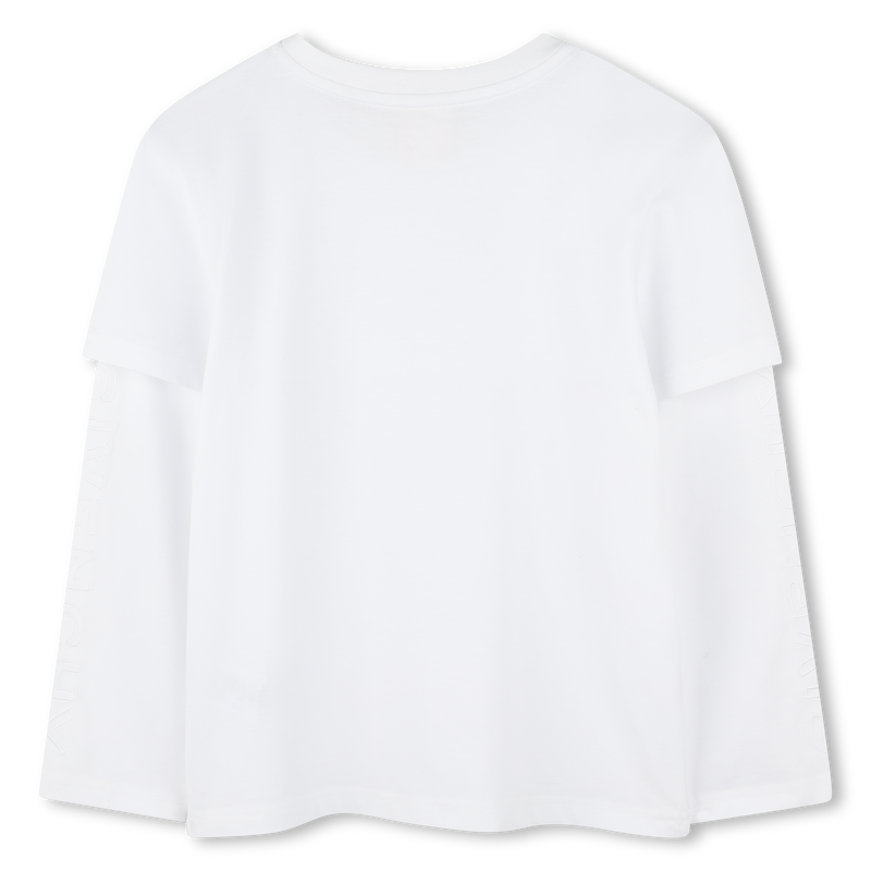 Long-sleeved cotton T-shirt GIVENCHY 
                    BOY