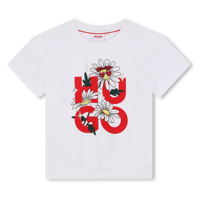 Novelty Patch T-Shirt HUGO GIRL