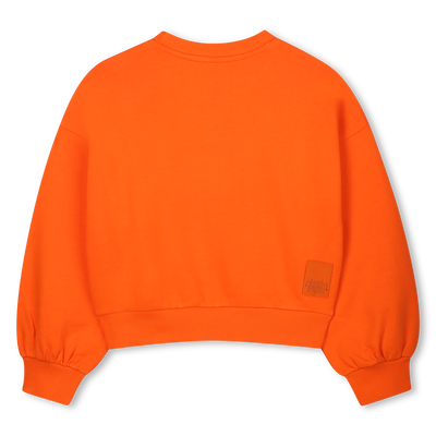 Fleece sweatshirt KENZO KIDS GIRL