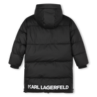 Long Puffer Jacket KARL LAGERFELD KIDS 
                    BOY