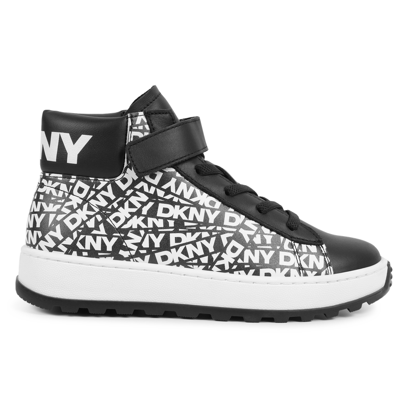 Lace-Up High-Top Sneakers DKNY 
                    UNISEX