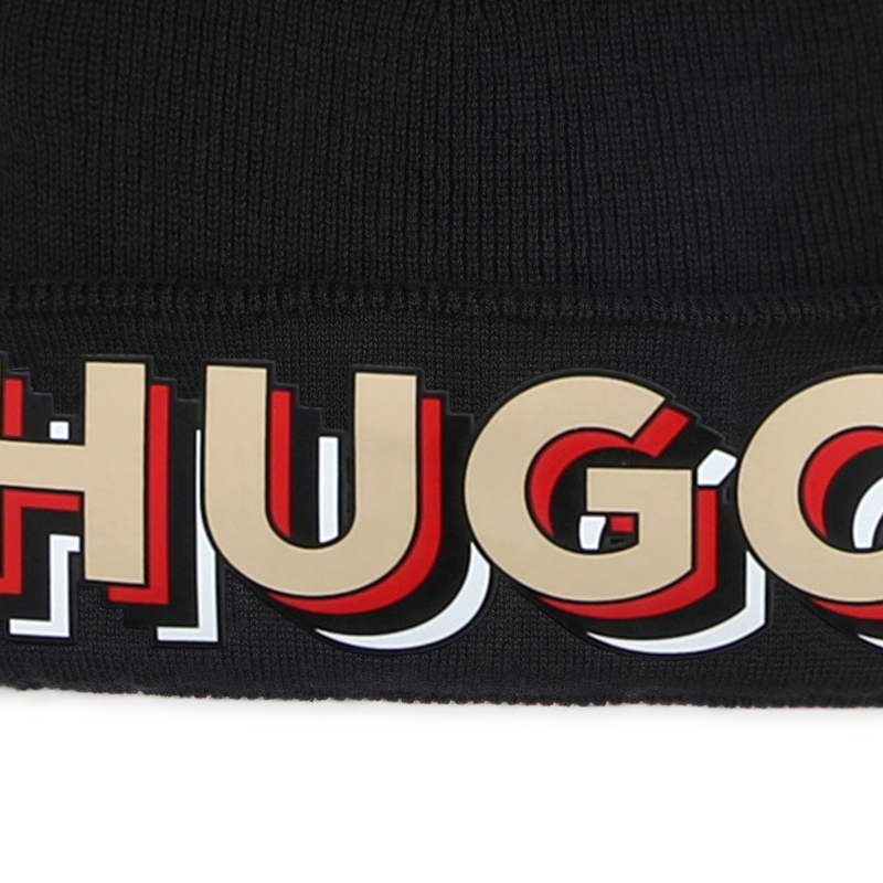 Roll-Up Knit Hat HUGO 
                        BOY
