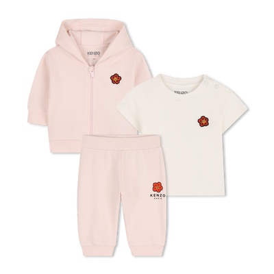 Pants, cardigan, and t-shirt set KENZO KIDS UNISEX