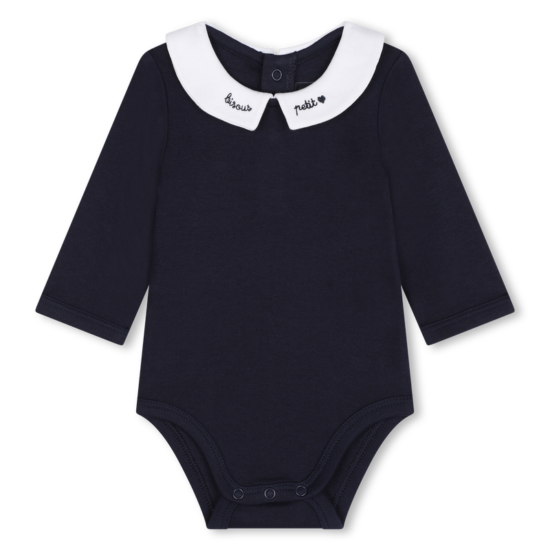 Embroidered Poplin Bodysuit CARREMENT BEAU 
                    BOY