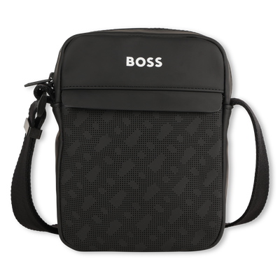 Coated textile messenger bag BOSS BOY