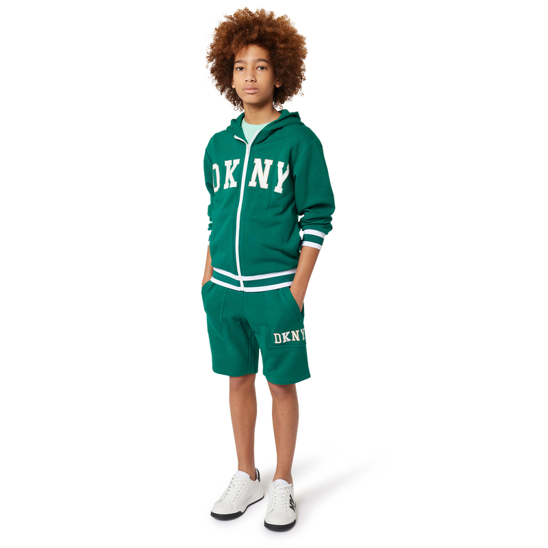 Cotton fleece shorts DKNY 
                    BOY