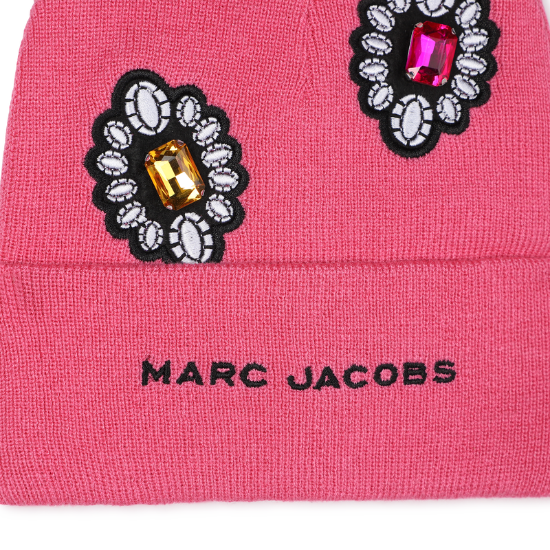 Knitted beanie MARC JACOBS 
                    GIRL