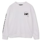 Printed Sweatshirt KARL LAGERFELD KIDS 
                    BOY