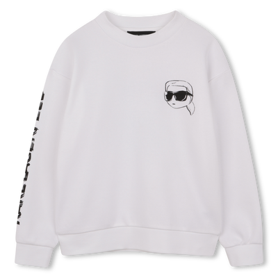 Printed Sweatshirt KARL LAGERFELD KIDS BOY