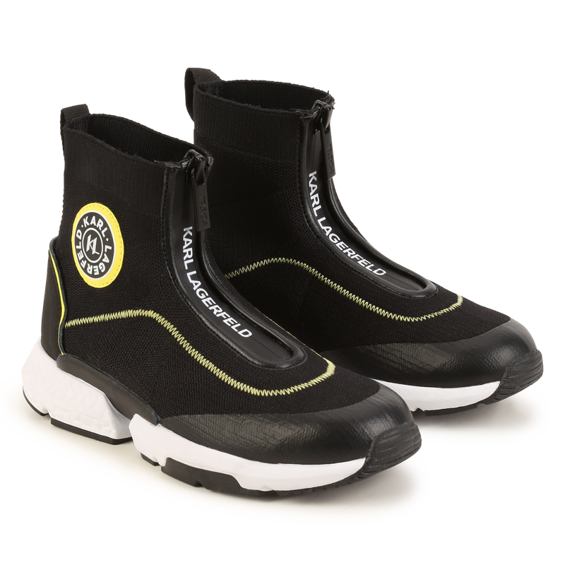 Zipped sock trainers KARL LAGERFELD KIDS 
                    BOY