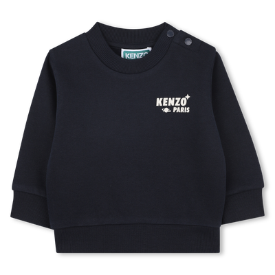 Brushed fleece sweatshirt KENZO KIDS BOY