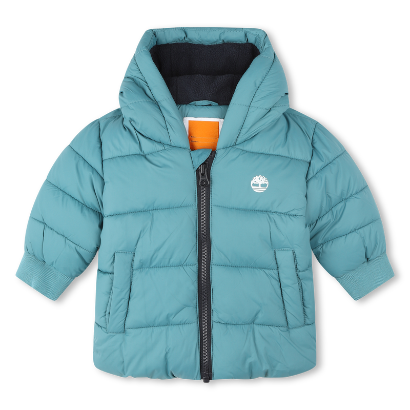 Hooded puffer jacket TIMBERLAND 
                    BOY