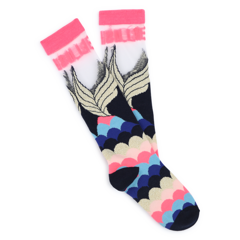 Tall Mermaid Socks BILLIEBLUSH 
                    GIRL