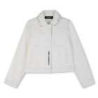 Zip-Up Jacket KARL LAGERFELD KIDS 
                    GIRL