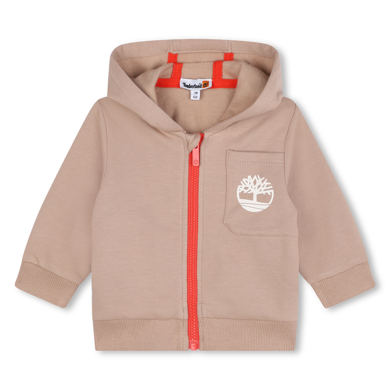 Hooded Zipped Sweatshirt TIMBERLAND 
                    BOY
