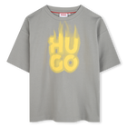 Short-sleeved cotton T-shirt HUGO 
                    BOY