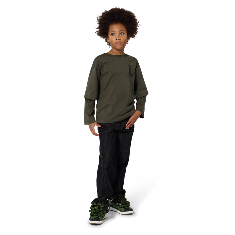 Double-sleeved T-shirt LANVIN 
                    BOY