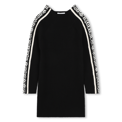 Cotton & Wool Sweater Dress MARC JACOBS GIRL