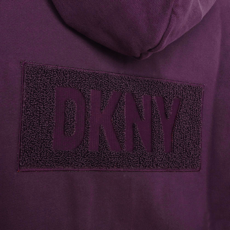 Hooded fleece sweatshirt DKNY 
                    UNISEX