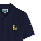 Short-sleeved cotton polo KENZO KIDS 
                    UNISEX