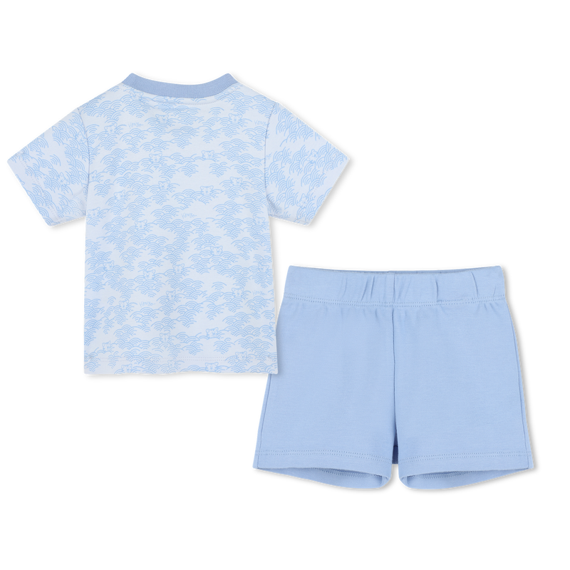 Shorts and T-shirt set KENZO KIDS 
                        BOY