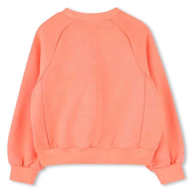 Dyed fleece sweatshirt BILLIEBLUSH 
                        GIRL