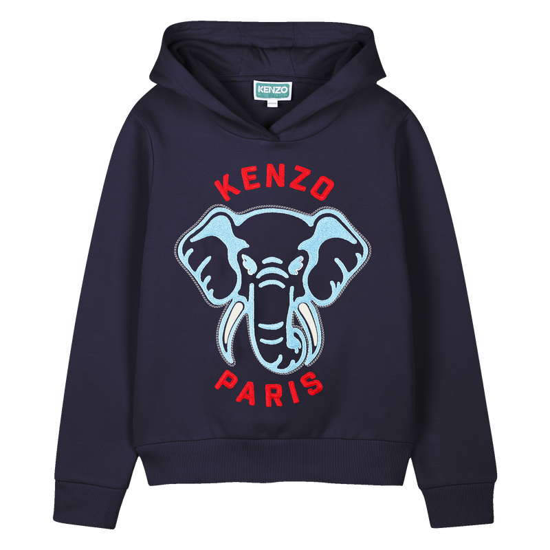 Hooded elephant sweatshirt KENZO KIDS 
                        BOY