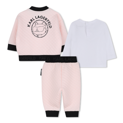 Tracksuit KARL LAGERFELD KIDS GIRL