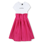 Taffeta special occasion dress KARL LAGERFELD KIDS 
                    GIRL