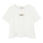 Short-sleeved cotton T-shirt, OFFWHITE, hi-res