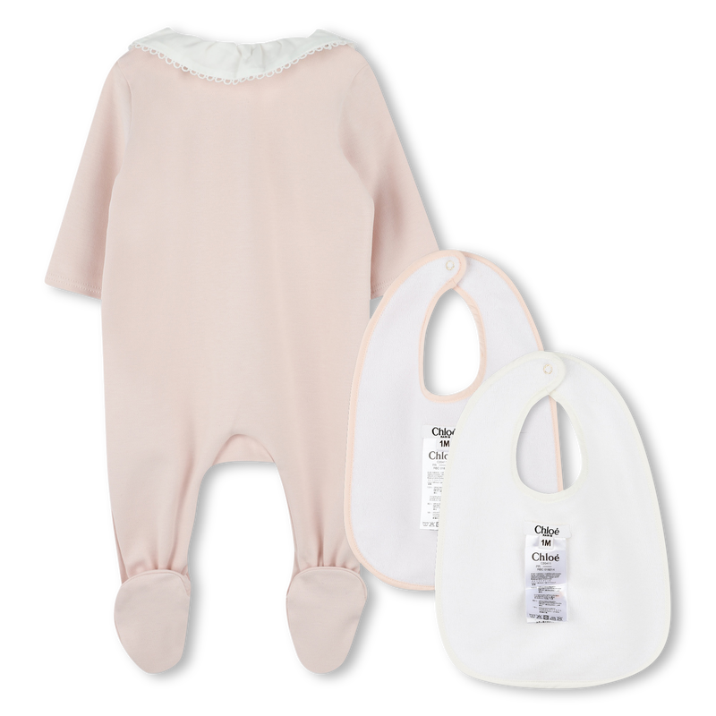 Pajama & Bib Set CHLOE 
                        GIRL