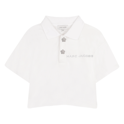 Short-Sleeved Polo Shirt MARC JACOBS GIRL